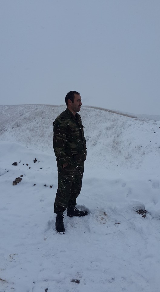 Убитый лейтенант ВС Азербайджана Габил Оруджелиев (Qabil Oruceliyev)