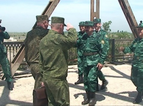 Էլչին Գուլիևի և Վլադիմիր Կուլիշովի հանդիպումը՝ ռուս-ադրբեջանական սահմանին