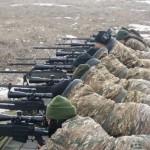 Тренировка снайперов армии Армении