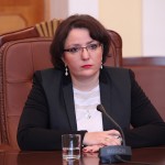 Министр обороны Грузии Тина Хидашели в Ереване
