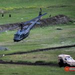 Грузинский вертолет UH-1H и MedEvac
