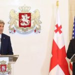 Совместная пресс-конференция госсекретаря США Джона Керри и премьер-министра Грузии Георгия Квирикашвили