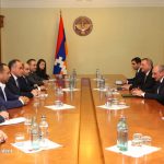 Встреча Бако Саакяна и делегации НС Армении