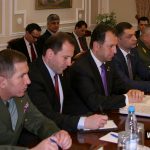 Делегация МО Армении во время встречи с губернатором Ростовской области