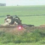 Подбитый танк ВС Турции