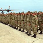 Пехотная рота ВС Турции, принимавшая участие в учениях в Азербайджане