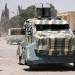 Бронетехника SDF в Ракке