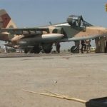 Штурмовик Су-25, переданный Ираном Ираку (Архив)
