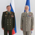НГШ ВС РФ, генерал армии Валерий Герасимов и глава военного комитета НАТО, генерал Петр Павел