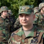 Командир молдавского контингента подполковник Александру Маркуца