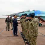 Командующие ВВС Турции и Азербайджана посетили авиабазу ВВС Азербайджана