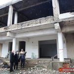 В Кутаиси уже завершился демонтаж старого здания, внутри начаты ремонтные работы