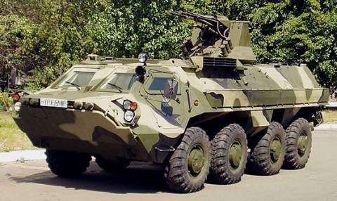 Ուկրաինական ԲՏՌ-4Ե զրահափոխադրիչը