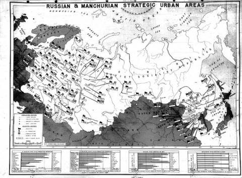 Միջուկային հարվածի երկրորդական թիրախները ԽՍՀՄ-ում և Մանջուրիայում