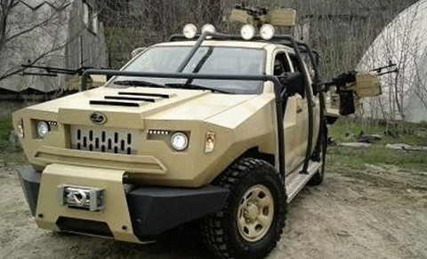 «Gürzə»  ադրբեջանական պարեկային մեքենա։ Աղբյուր՝ armyrecognition.com