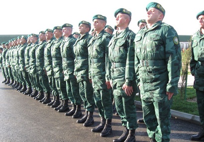 Ադրբեջանի սահմանապահ զինվորներ