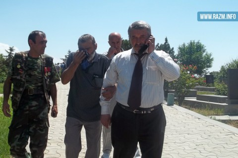 Ազատամարտիկներ՝ (ձախից աջ) Պռոշյանից Գագիկ, «Մորուք» Նորիկ