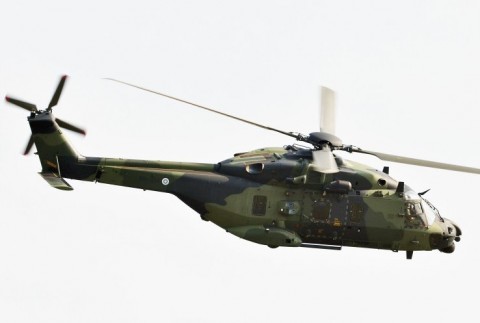NH90 ուղղաթիռը. Նկարը՝ «Ջեյսն» ռազմական հանդեսի