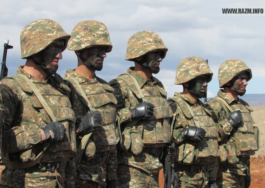 Հայկական զինուժի հատուկ նշանակության ստորաբաժանման զինծառայողներ