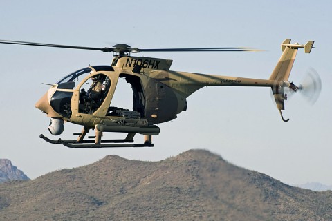 AH-6i Little Bird թեթև հարվածային ուղղաթիռ