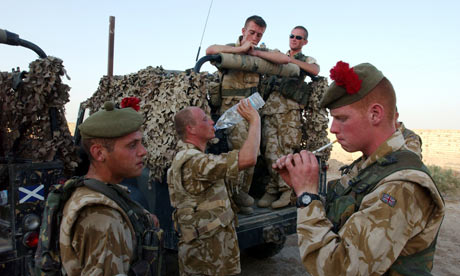Մեծ Բրիտանիայի զինծառայողներն Իրաքում