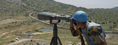 ՄԱԿ-ի ժամանակավոր ուժերի դիրքերը Իսրայել-Լիբանան սահմանին