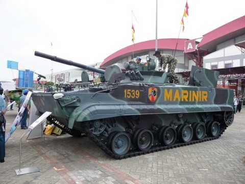 Ինդոնեզական ծովային հետևակի ԲՄՊ-3Ֆ հետևակի մարտական մեքենան