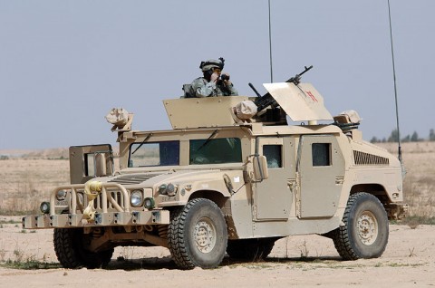 Ամերիկյան HMMWV զրահամեքենան