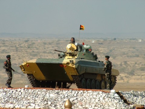 Հնդկաստանի զինված ուժերի ԲՄՊ-2 ՀՄՄ-ն, որին փոխարինելու է նոր նախագծված հնդկաստանյան զրահափոխադրիչը