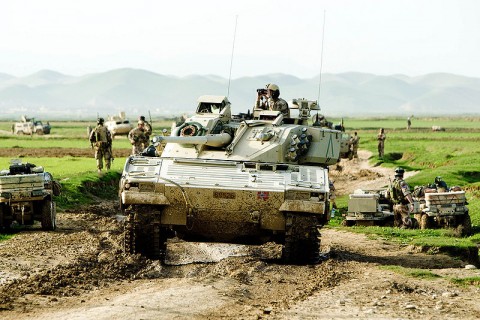 Նորվեգական զինված ուժերի CV9030 հետևակի մարտական մեքենան Աֆղանստանում