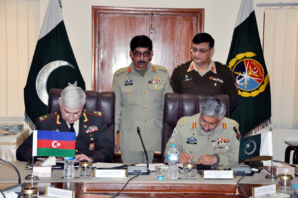 Ադրբեջանը և Պակիստանը ստորագրում են 2014-ի ռազմական համագործակցության համաձայնագիր