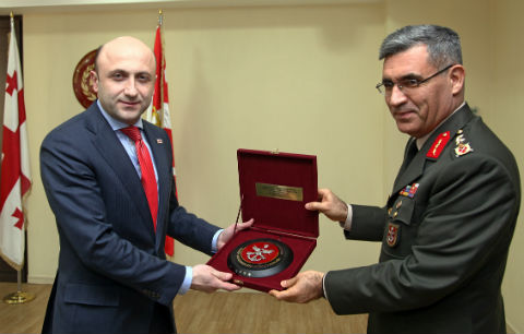 Թուրքական ռազմական պատվիրակությունն այցելել է Վրաստան
