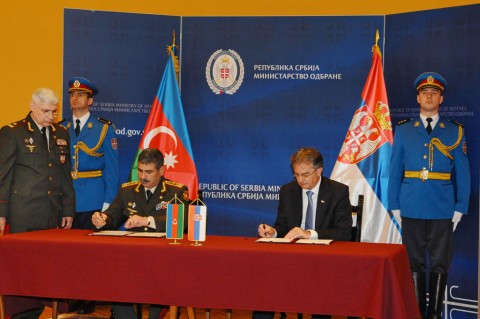 Ադրբեջանն ու Սերբիան ռազմական համագործակցության համաձայնագիր են կնքել