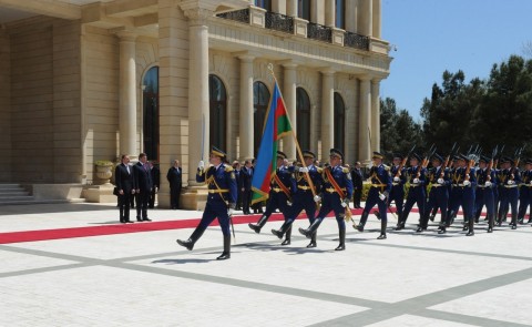 Ադրբեջանի Պետական պահպանության հատուկ ծառայության պատվո պահակախմբի վաշտը