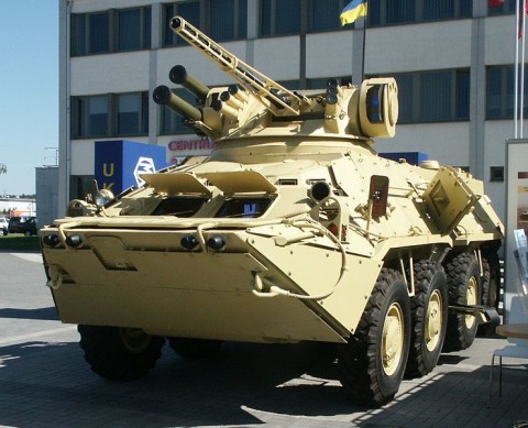 Ուկրաինական ԲՏՌ-3Ե1 զրահափոխադրիչը