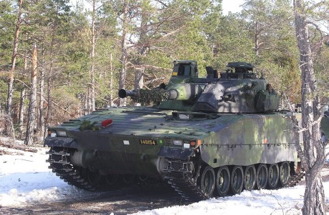 Շվեդական CV9040 հետևակի մարտական մեքենա