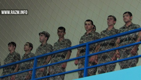 ՀՀ զինծառայողները ոգևորում էին իրենց ծառայակիցներին