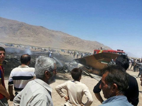 Իրանում վթարի ենթարկված F-4 կործանիչը