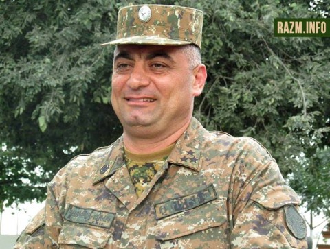 Պաշտպանության բանակի զորամասերից մեկի հրամանատար, գնդապետ Հարություն Ամիրխանյան