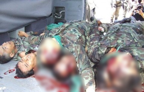 Թաիլանդցի սպանված զինծառայողներ