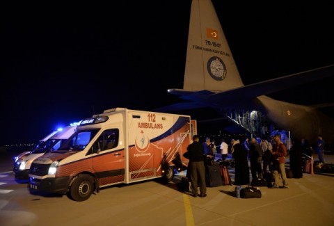 Թուրքական ինքնաթիռը Գազայից վիրավորներ է տեղափոխում
