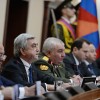 ՀՀ նախագահը մասնակցել է պաշտպանության նախարարին կից կոլեգիայի և հայկական բանակի կազմավորման 23-րդ տարեդարձին նվիրված հանդիսավոր նիստին