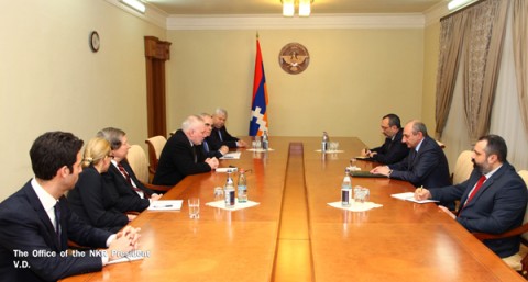 Բակո Սահակյանի և ԵԱՀԿ ՄԽ համանախագահների հանդիպումը