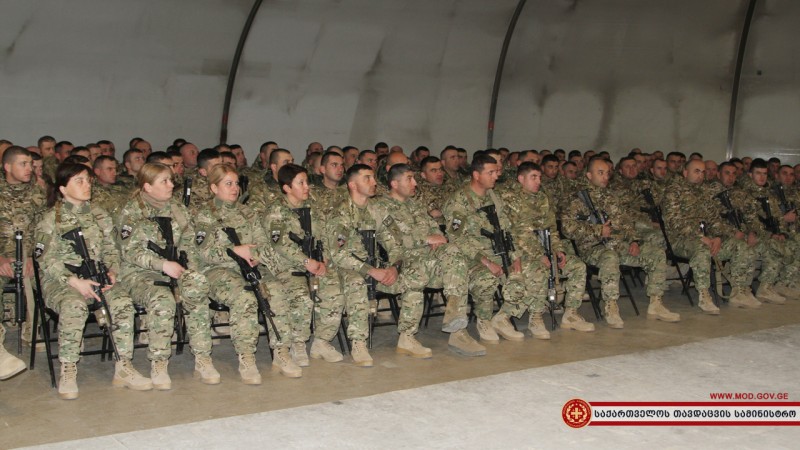 Վրաստանի ԶՈւ զինծառայողները