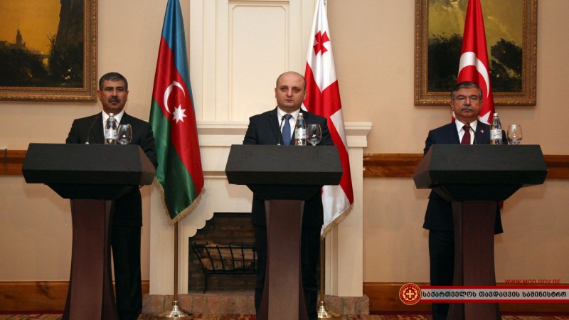 Ադրբեջանի, Վրաստանի և Թուրքիայի պաշտպանության նախարարները