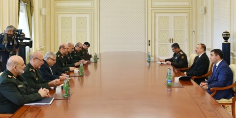 Իրանի ՊՆ Դեհղանի և Ադրբեջանի նախագահ Ալիևի հանդիպումը