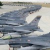 Թուրքիայի ԶՈւ ռազմաօդային ուժերի F-16 կործանիչներ՝ տեղակայված Քոնիայի 3-րդ ավիաբազայում