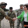 Վրաստանի պաշտպանության նախարարն ու ԶՈւ ԳՇ պետը հաջողություն են մաղթում Աֆղանստան մեկնող զինծառայողներին