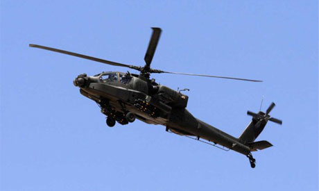 Եգիպտոսի ԶՈւ AH-64 Apache հարվածային ուղղաթիռ