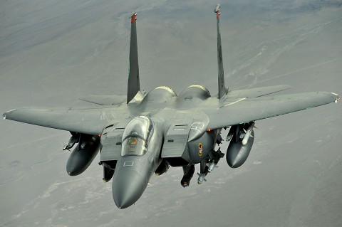ԱՄՆ ՌՕՈւ F-15E Strike Eagle կործանիչը